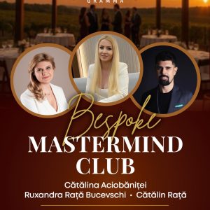 24 iulie ora 15:00 Bespoke Mastermind Club x Gramma